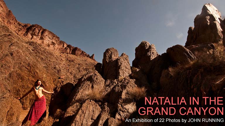 Michelle7.com July 2010 Issue - Natalia in the Grand Canyon: Nudes by John Running