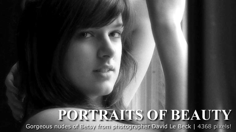 Michelle7.com November Cover: Portraits of Beauty - Nudes by David Le Beck